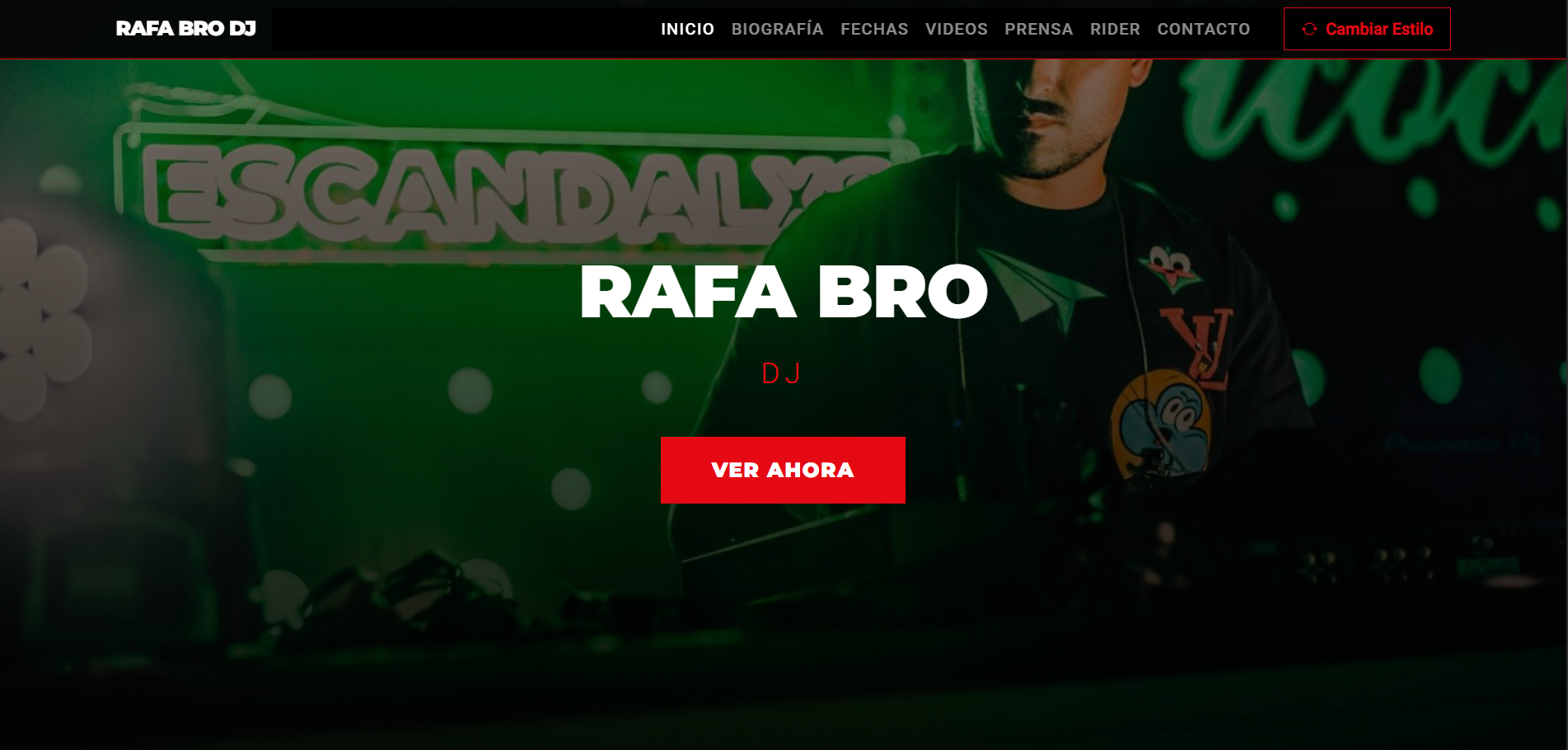 Captura de pantalla de Rafa Bro DJ